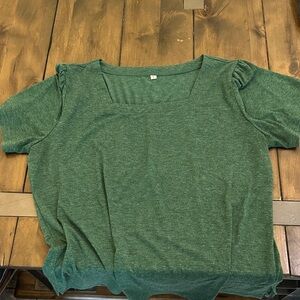 Green Women's Top